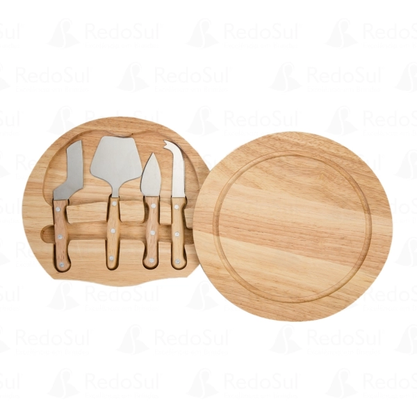 kit Queijo 5 peças personalizado